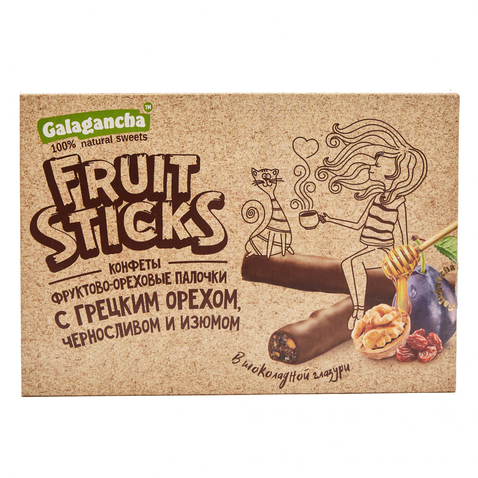  Берестов КРАФТ Fruit Stiсks с черносливом и грецким орехом, 175г в Новочебоксарске