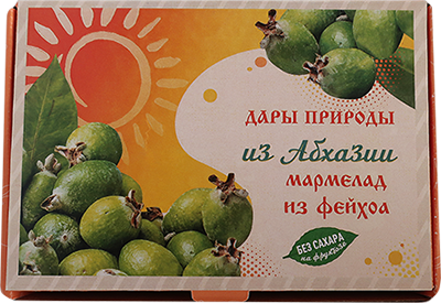 №2 Мармелад дары природы "Фейхоа" 180г   в Новочебоксарске