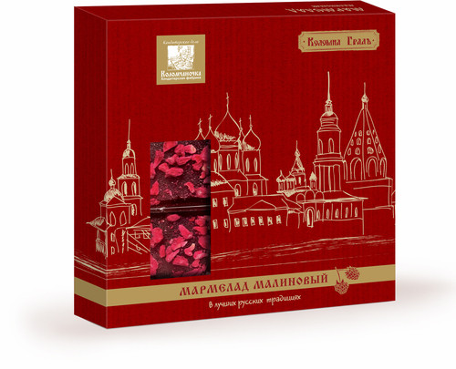  Мармелад   Малиновый СУВЕНИРНЫЙ, 110г   в Новочебоксарске