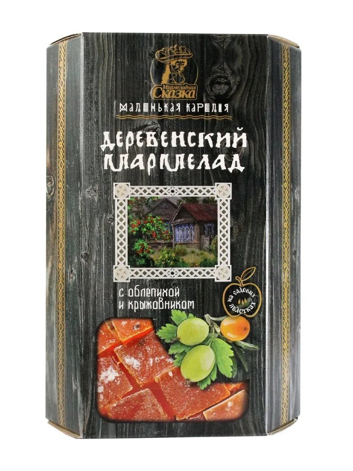  Мармелад деревенский "С крыжовником и облепихой" 300г в Новочебоксарске