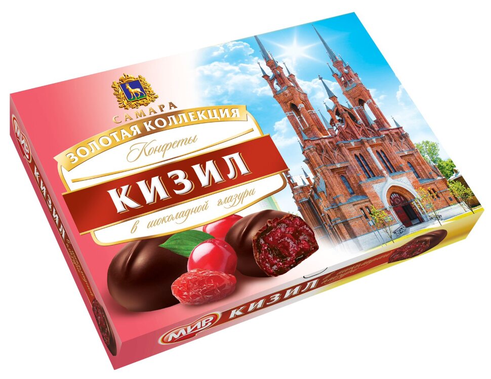  КФ МИР Кизил в шоколадной глазури 160г в Новочебоксарске