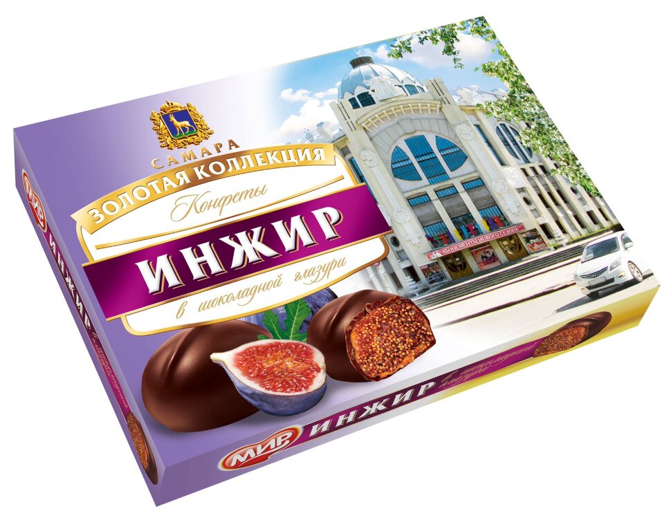  КФ МИР Инжир в шоколадной глазури 160г в Новочебоксарске
